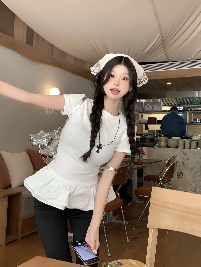 【tops】切り替えTシャツG20291