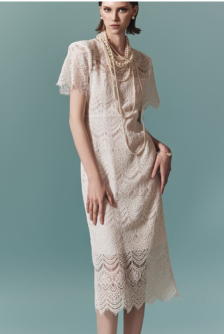 【dress】レースワンピース　M29537