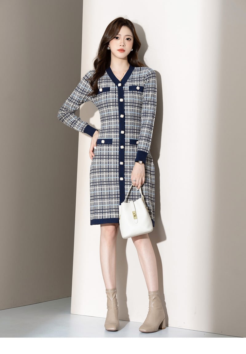 【dress】ニットワンピース　M26168