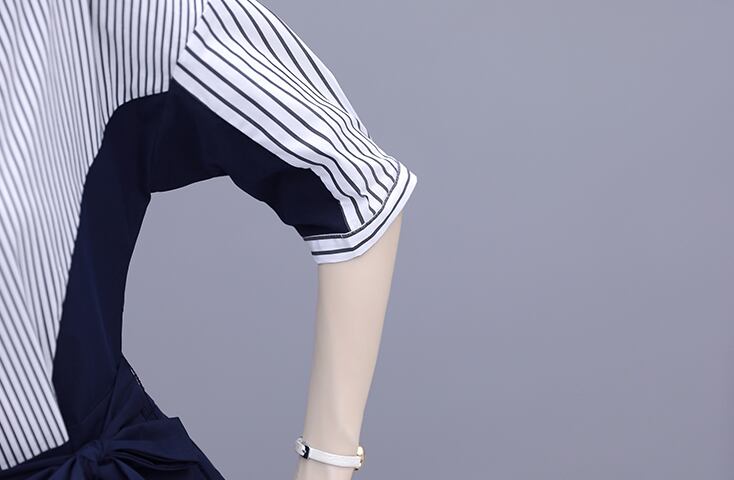 【dress】ファッションエレガント好感度UP!気質満点レトロ夏着痩せ ワンピース G0353