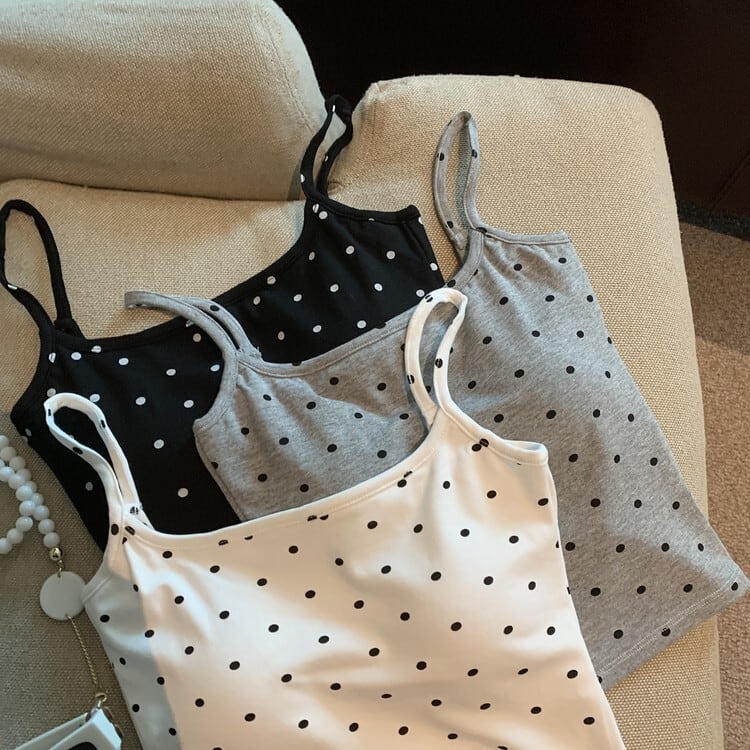 【【tops】カップ付きキャミソール　M23977