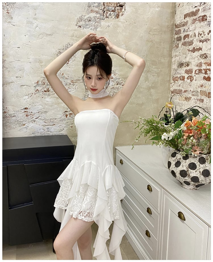 【dress】不規則 イレギュラーワンピース　M24232