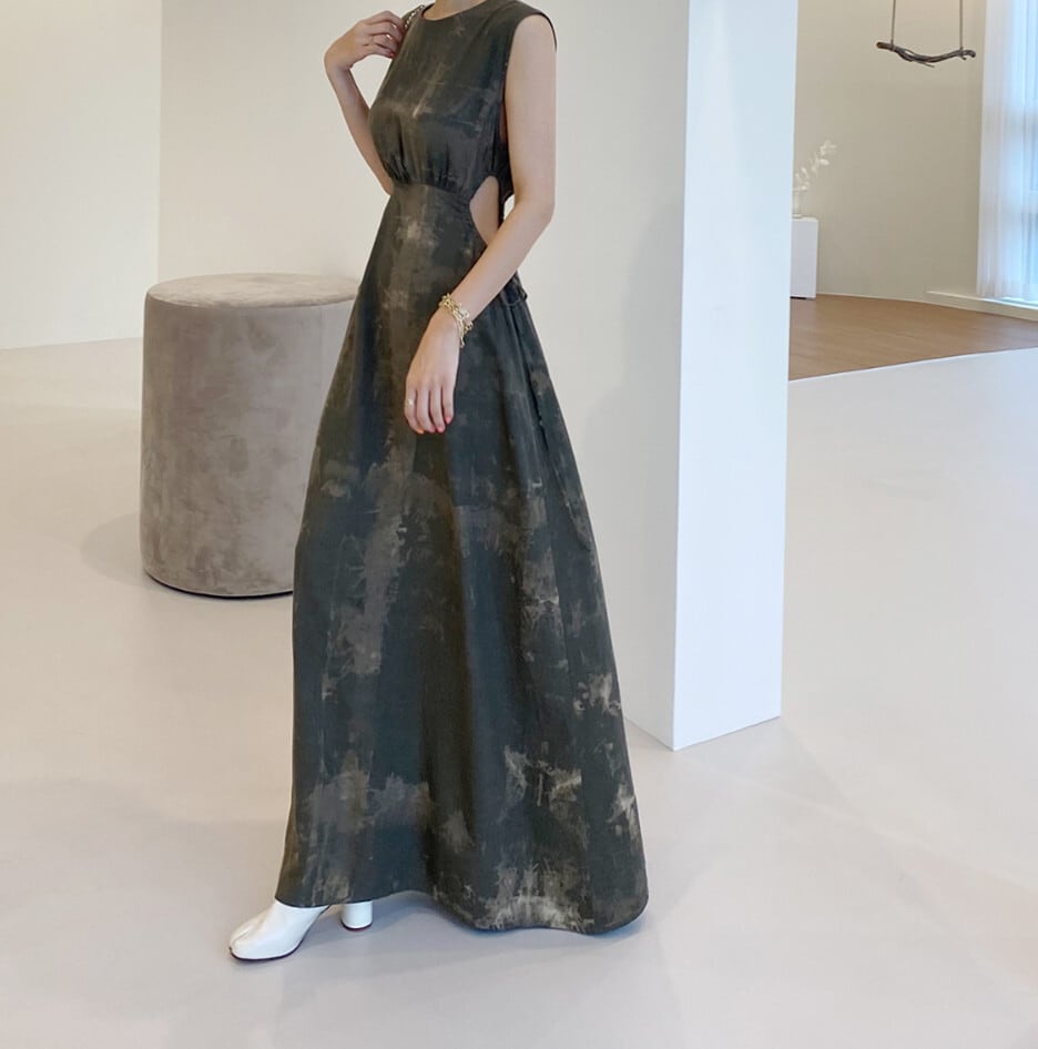 【dress】カットワークワンピース　M24989