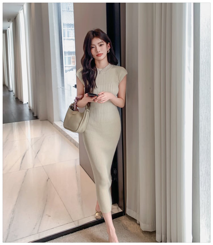 【dress】ニットワンピース　M24065