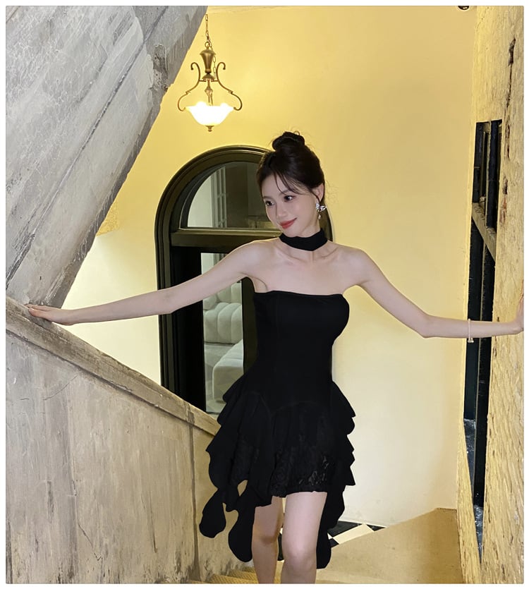 【dress】不規則 イレギュラーワンピース　M24232