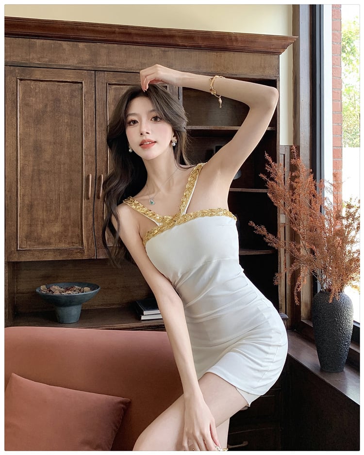 【dress】ビジューワンピース　M28834