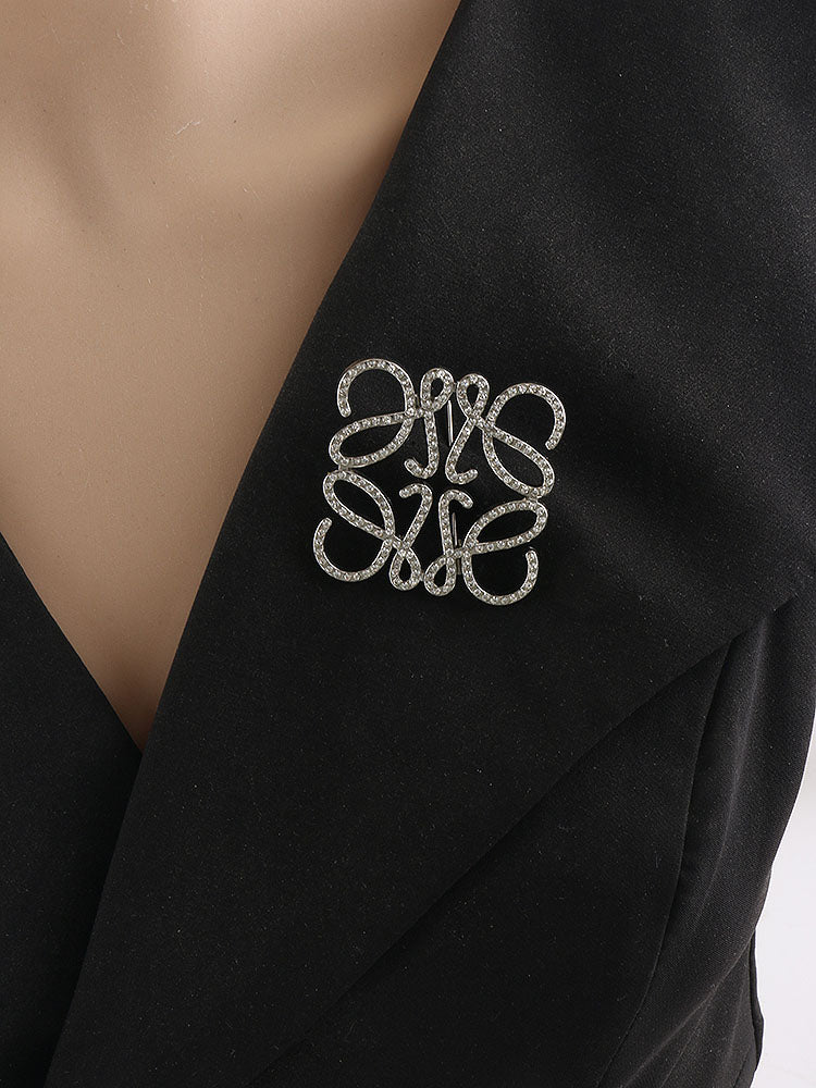 【小物】ダイヤモンドブローチG23497