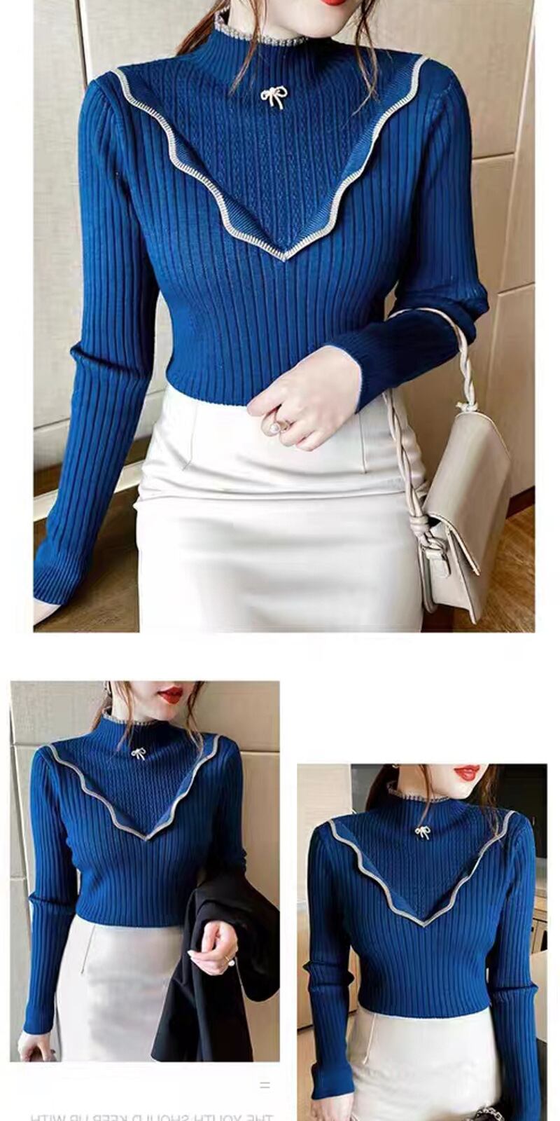 【tops】スウィートニットトップス　N2150