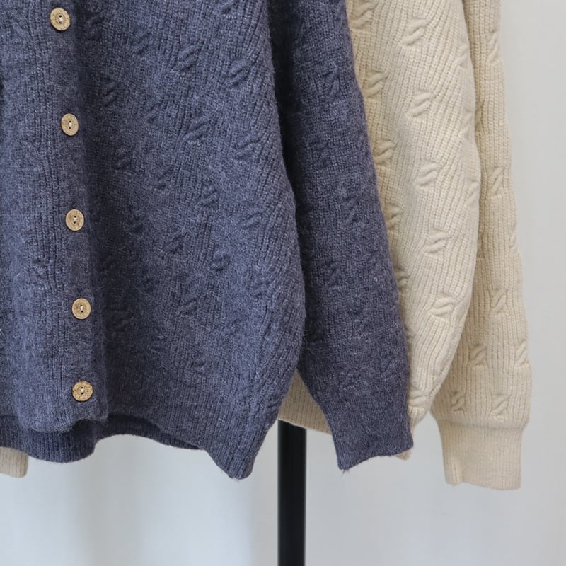 【outer】ニットカーデ　M26027