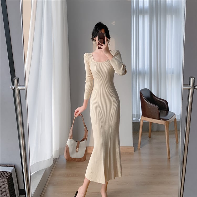 【dress】ニットワンピース　M28020