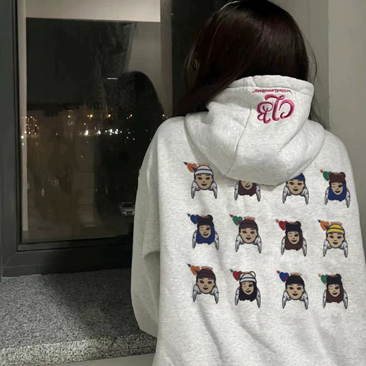 【tops】ゆったり薄手長袖パーカーG23778