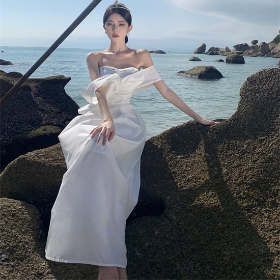 【dress】ベアトップワンピース　M24506