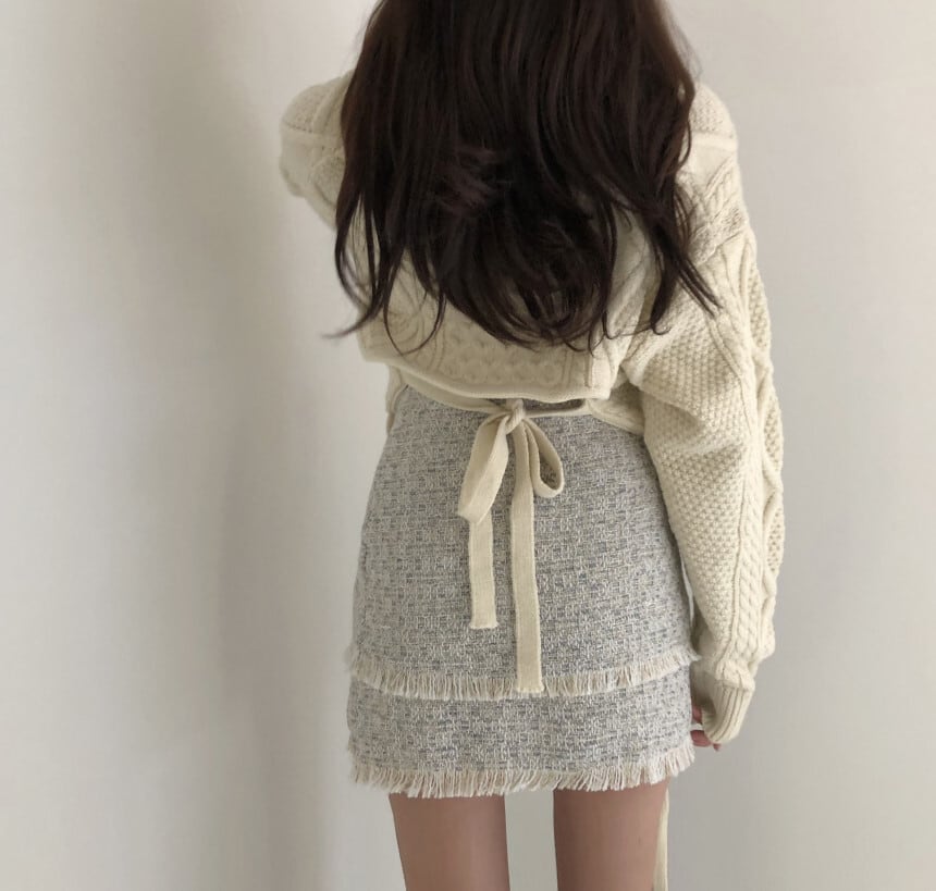 【tops】ニットセーター　M25602