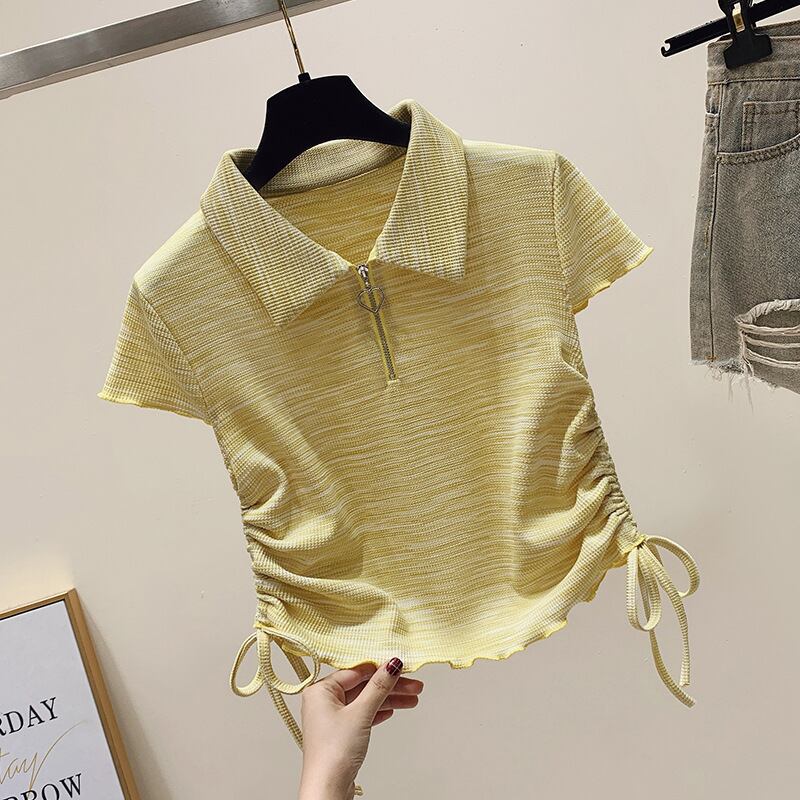 【tops】POLOネックTシャツG20675