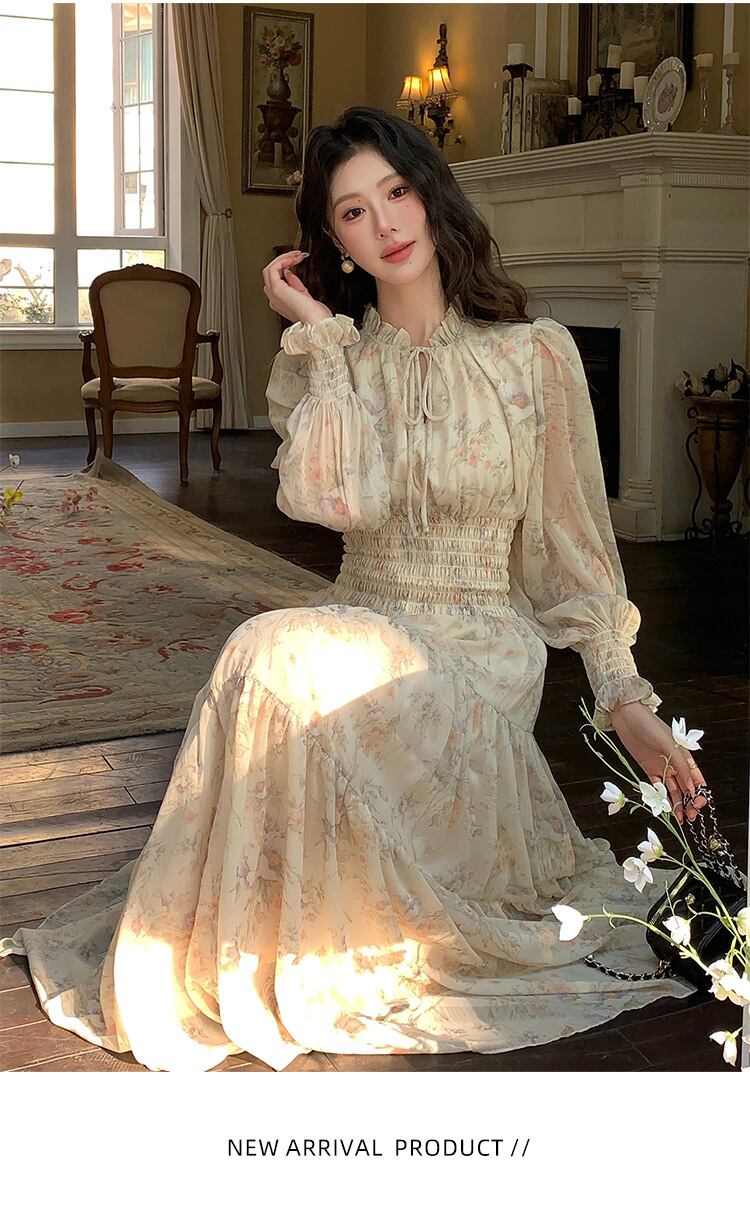 【dress】花柄ワンピース　M29733