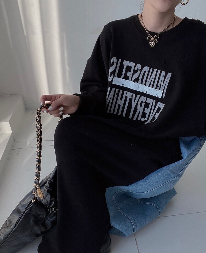 【dress】ドッキングカジュアルワンピース　M19001