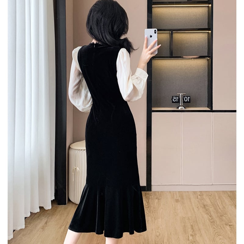 【dress】ドッキングデートワンピース　M26196