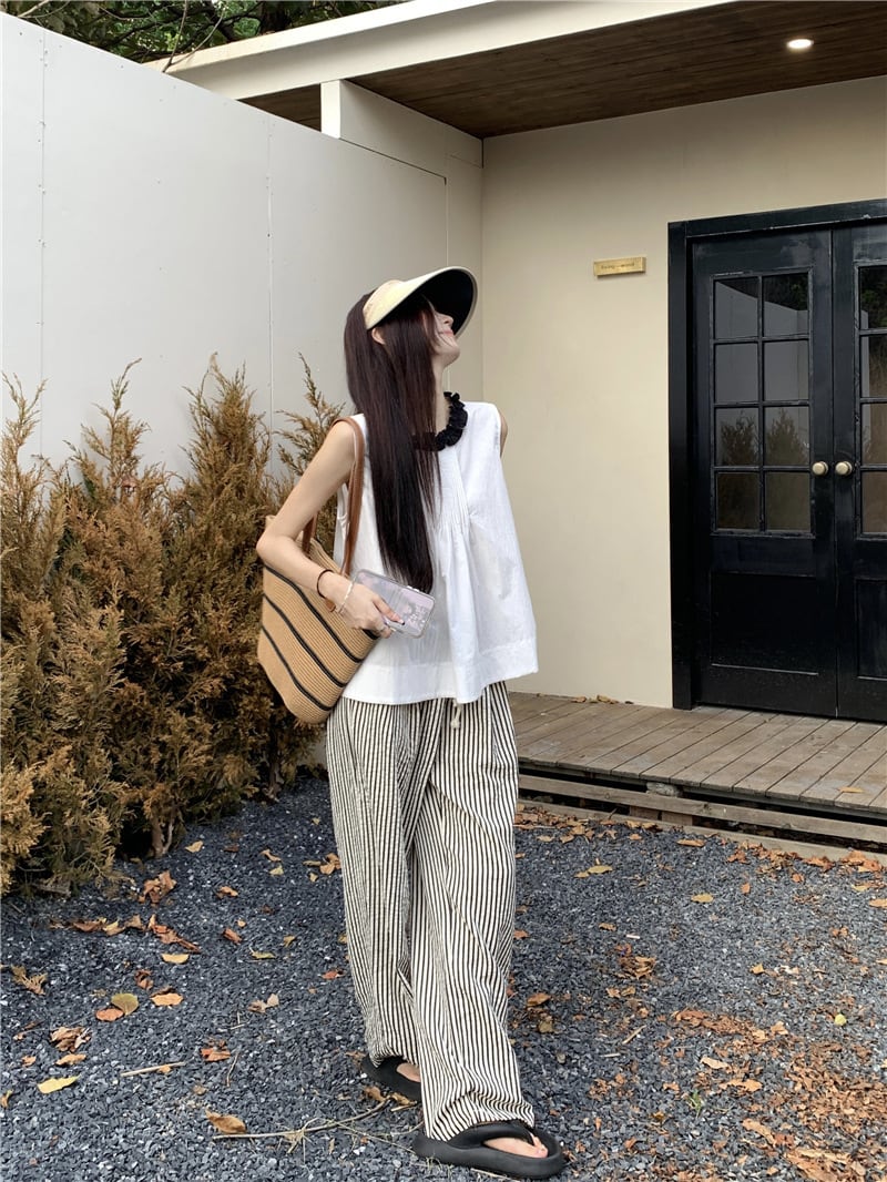 【tops】ノースリーブトップス　M24893