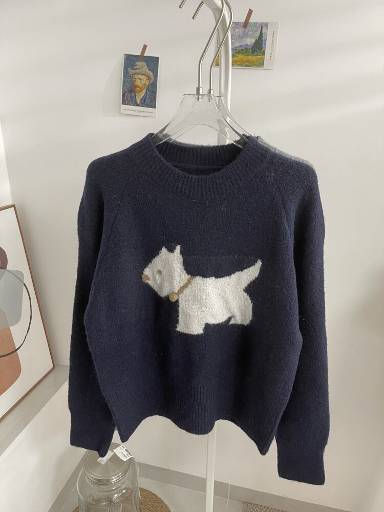 【tops】カートゥーンニットセーター　M26856