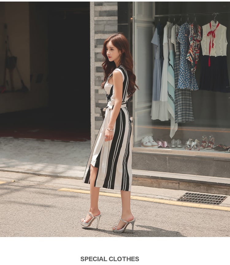 【dress】ノースリーブワンピース　M25249