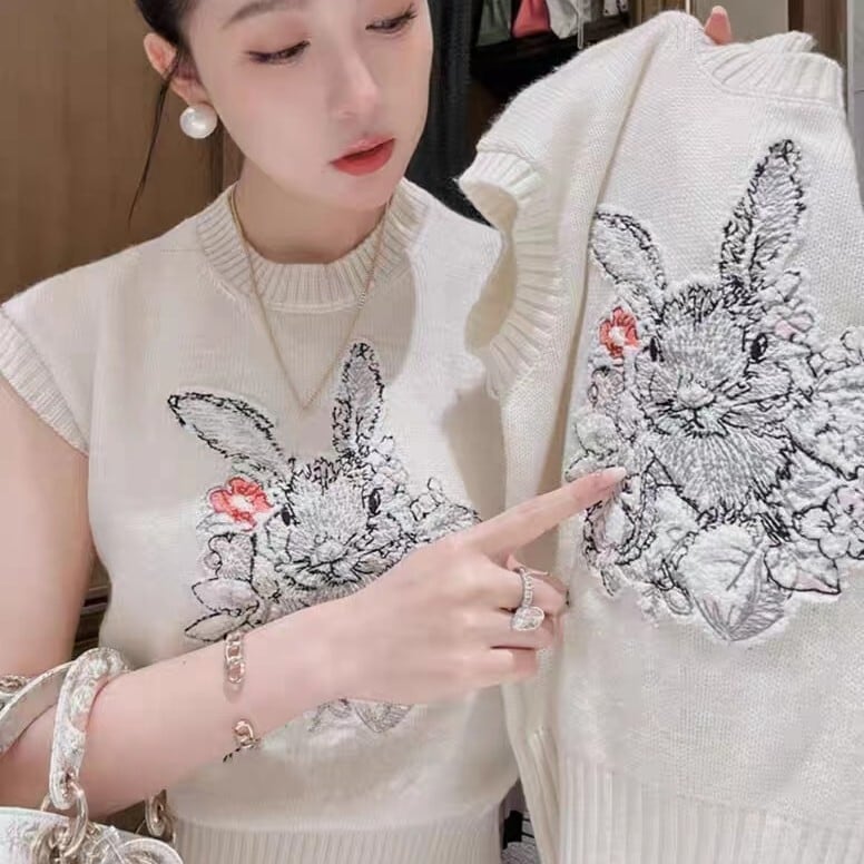 【tops】ラウンドネックタンクトップF7349