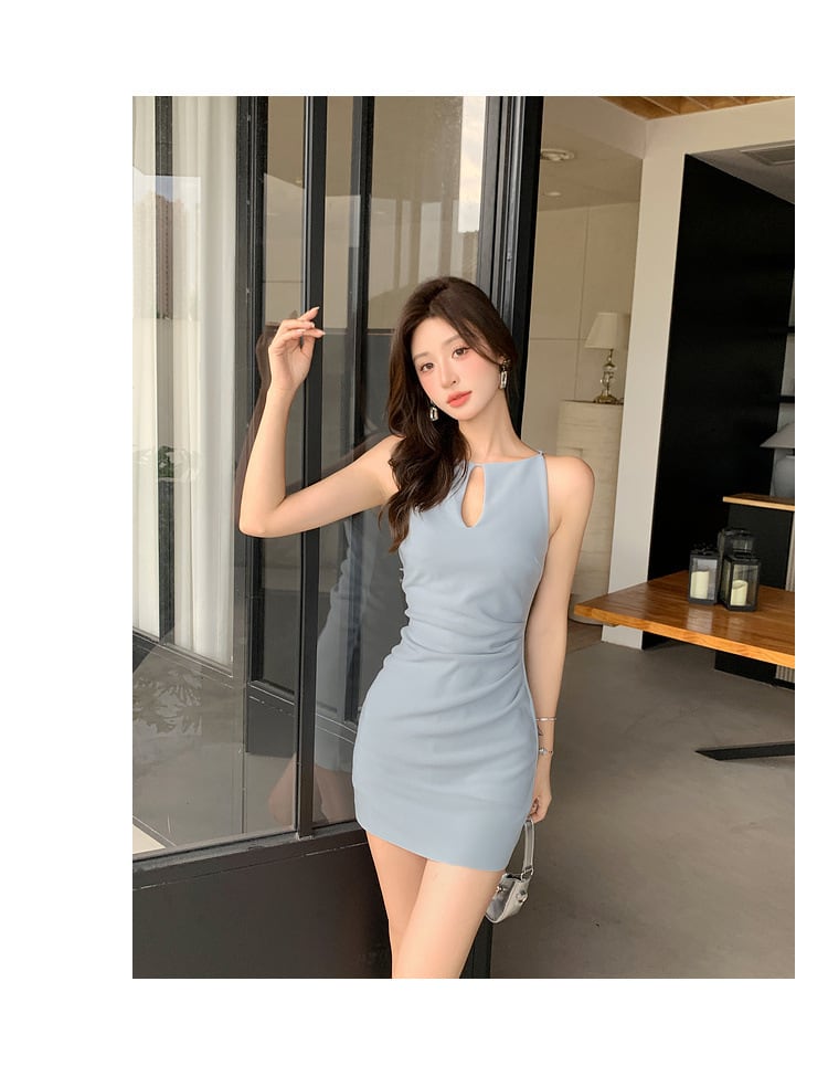 【dress】ノースリーブワンピース　M24109