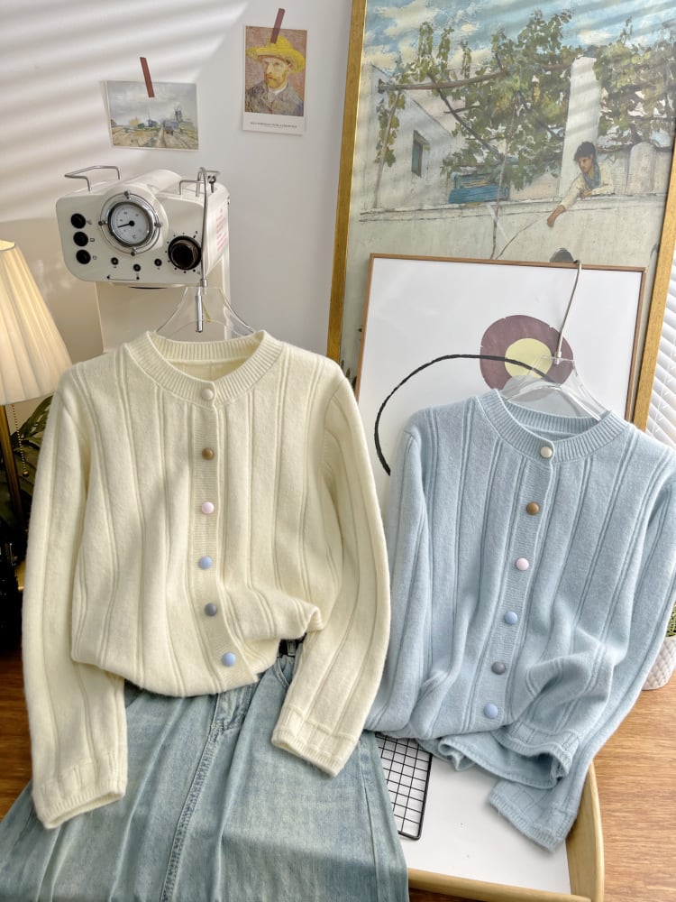 【outer】シンプルカーディガン     N2820