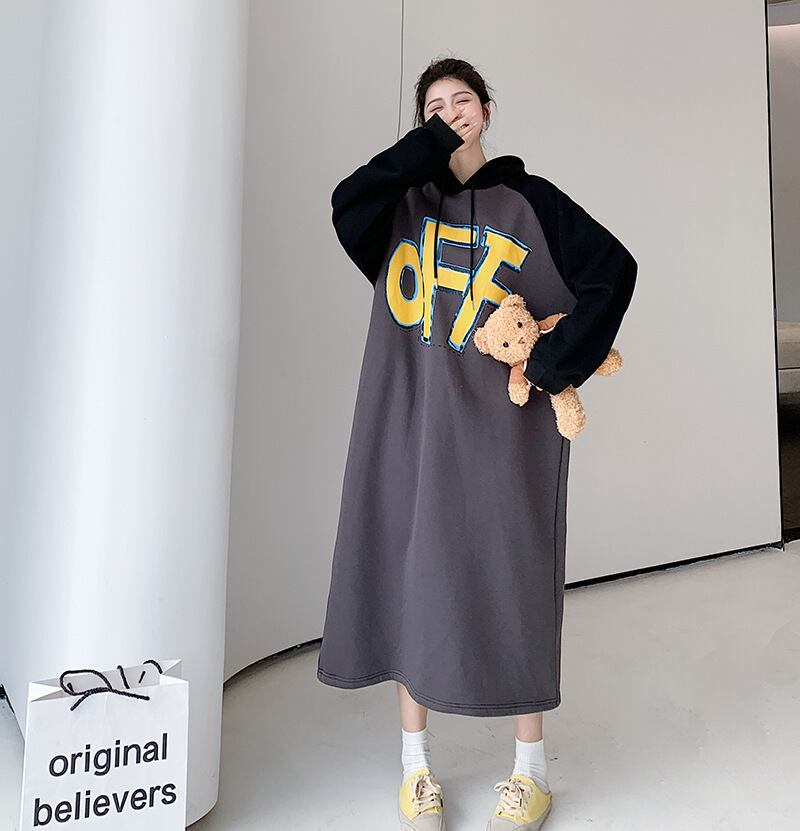 【dress】ドッキングカジュアルワンピース　M18583