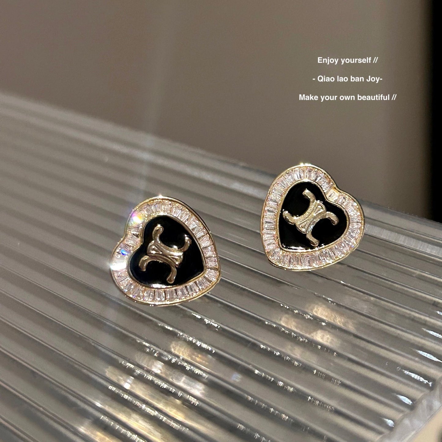 【小物】2色キラキラピアスアクセサリーF8128