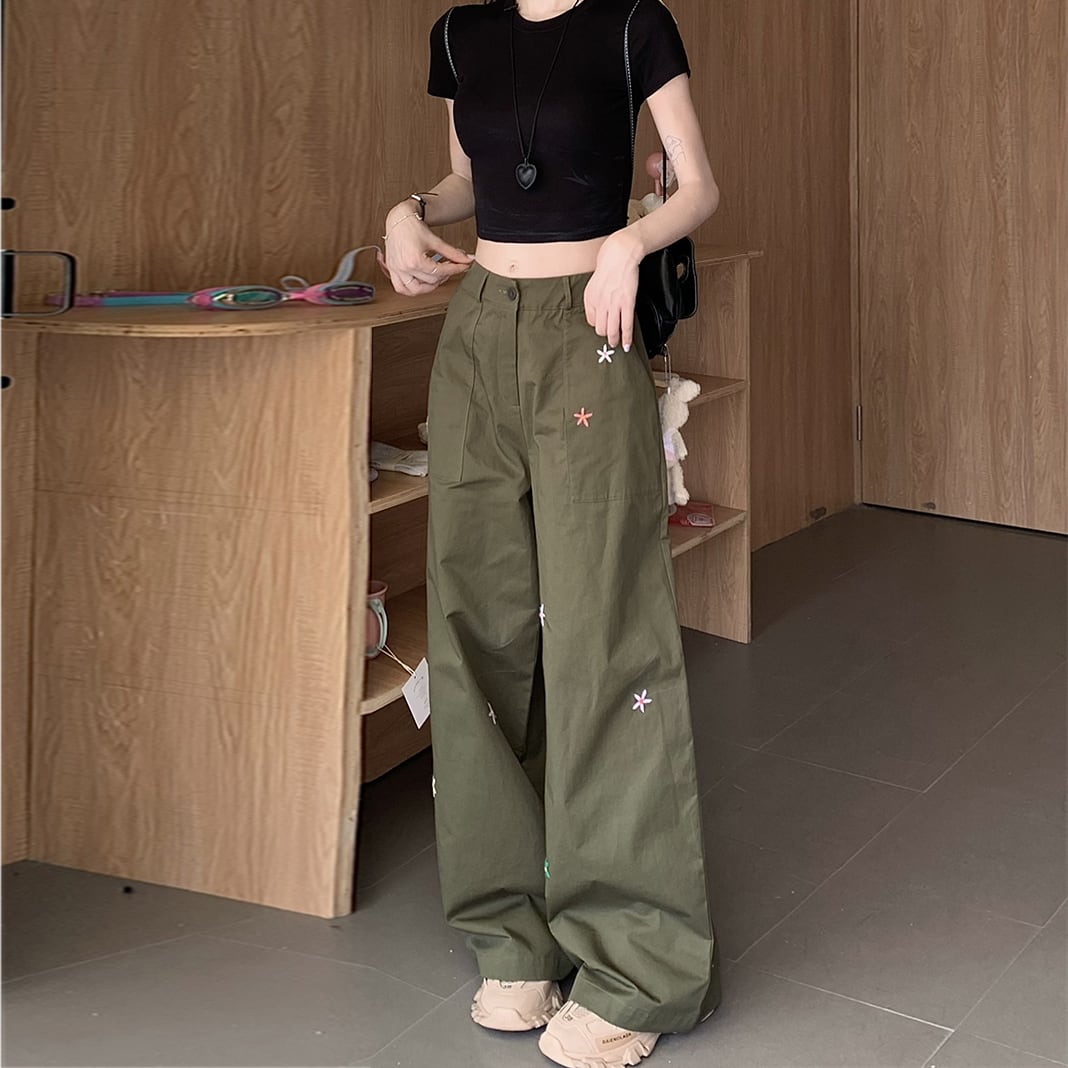 【bottoms】ジーンズガウチョパンツG20403