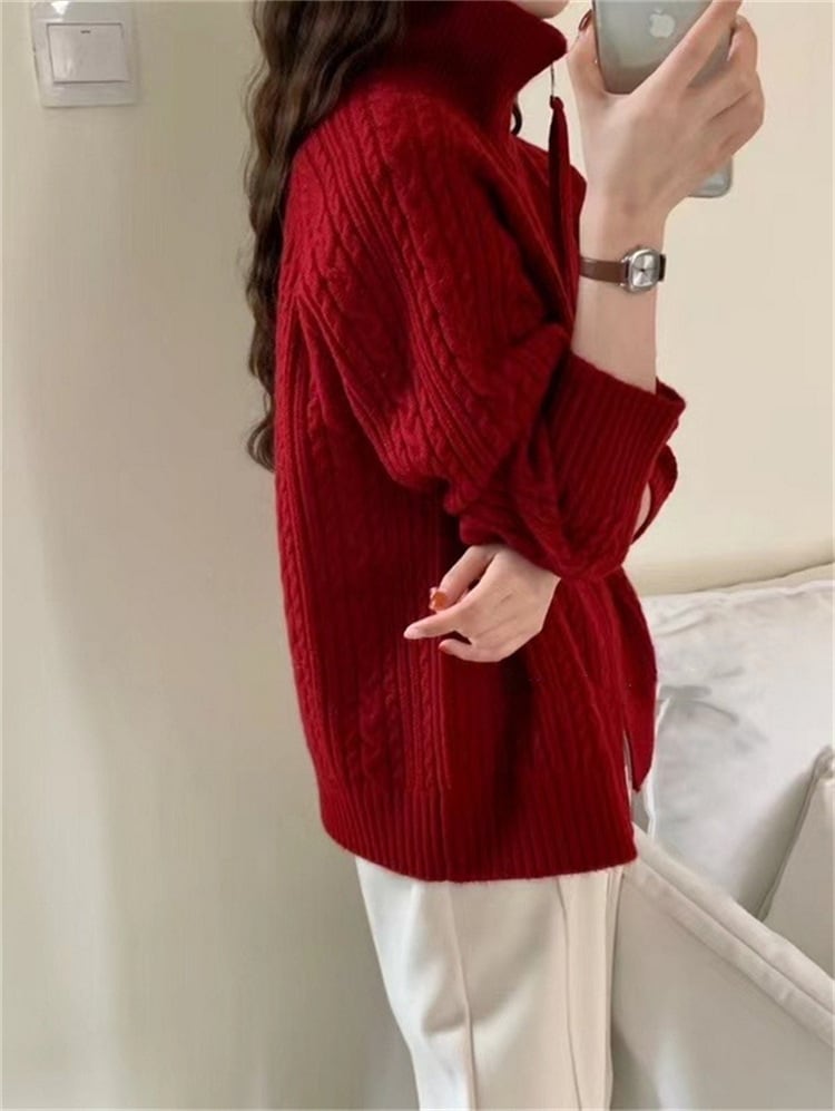 【outer】Wジップニットカーデ　M25981