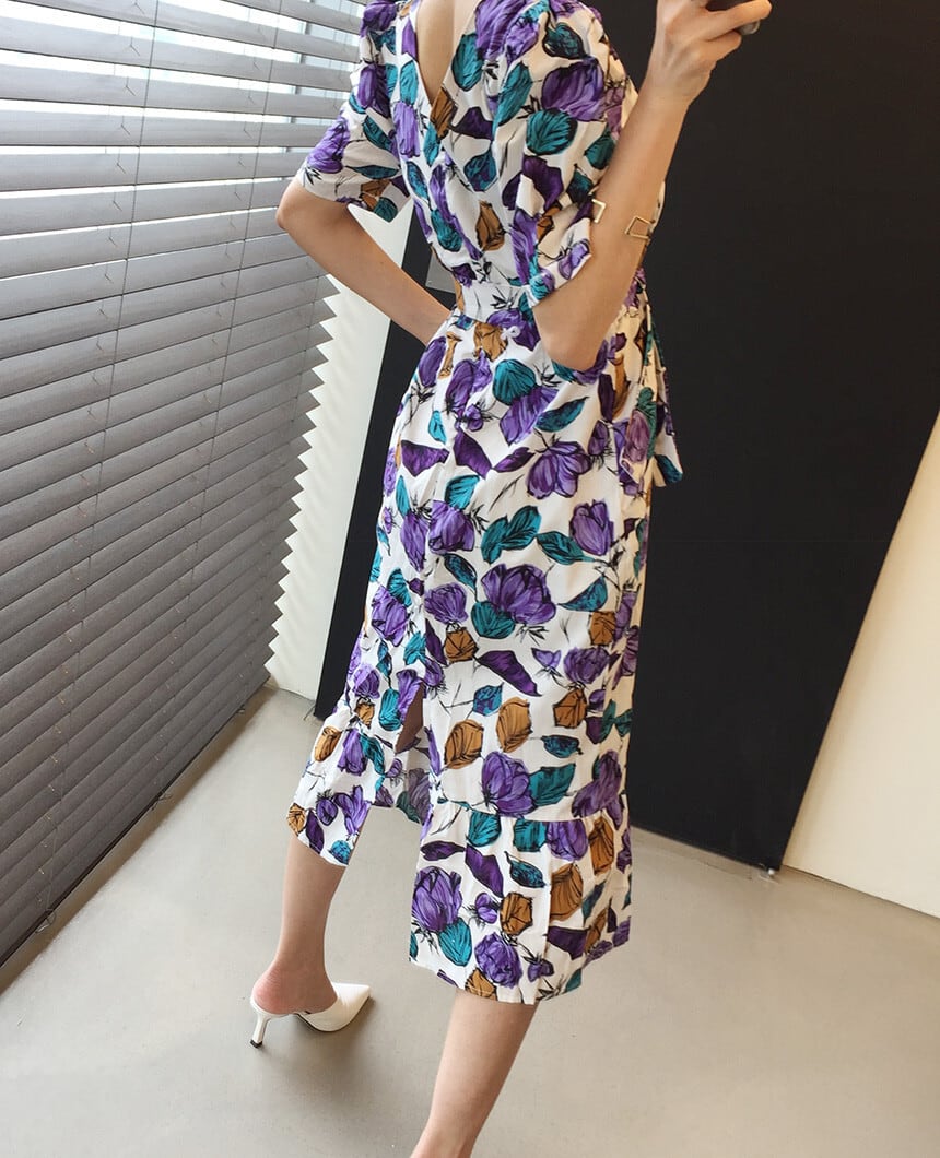 【dress】マーメイドワンピース　M24750