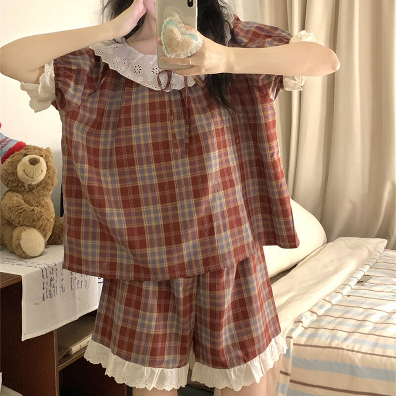 ルームウェア上下セットパジャマ　M29843