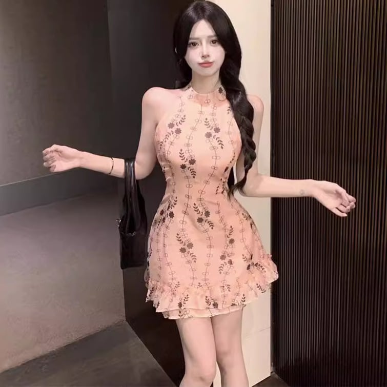 【dress】リボン付きワンピース　M24613