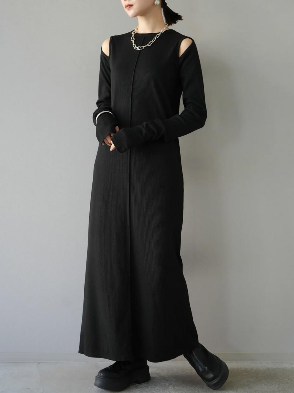 【dress】オフショルダーワンピース　M26626