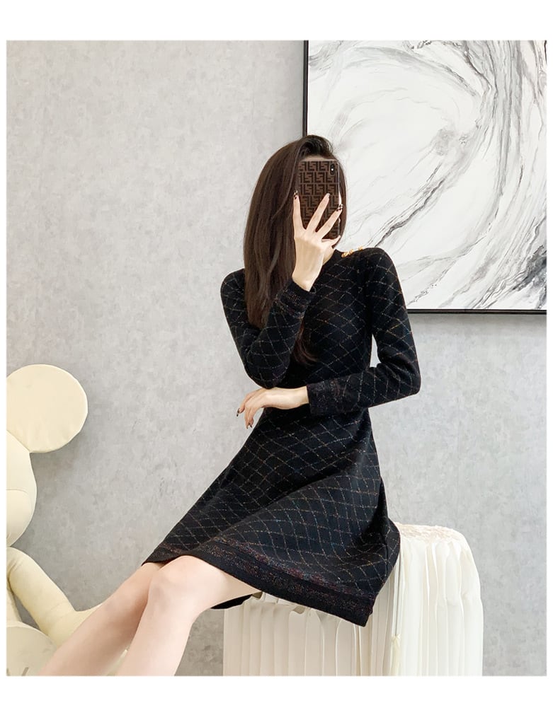 【dress】ニットワンピース　M25519