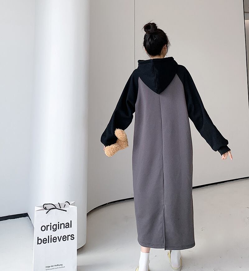 【dress】ドッキングカジュアルワンピース　M18583