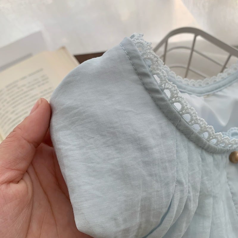 【tops】クルーネックシャツトップス　M29462