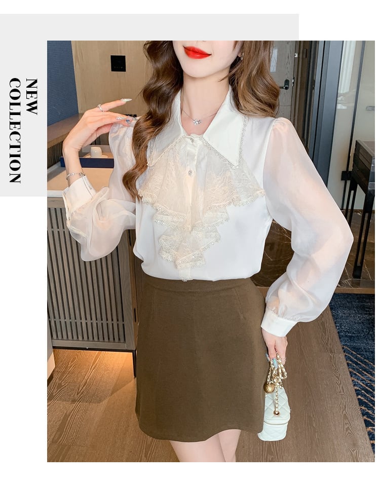 【tops】人気デザインブラウス　M29023