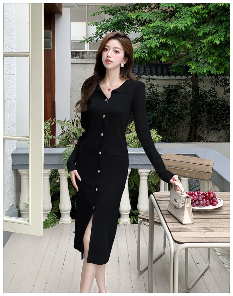 【dress】ニットワンピース　M25802