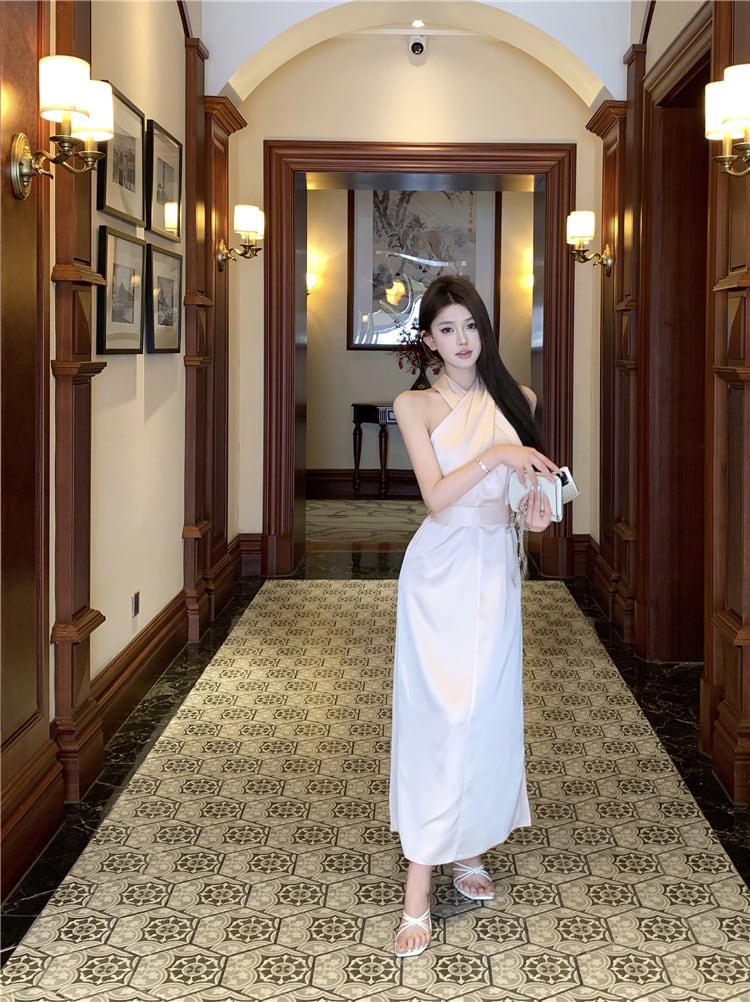 【dress】Aラインキャミワンピース G21084