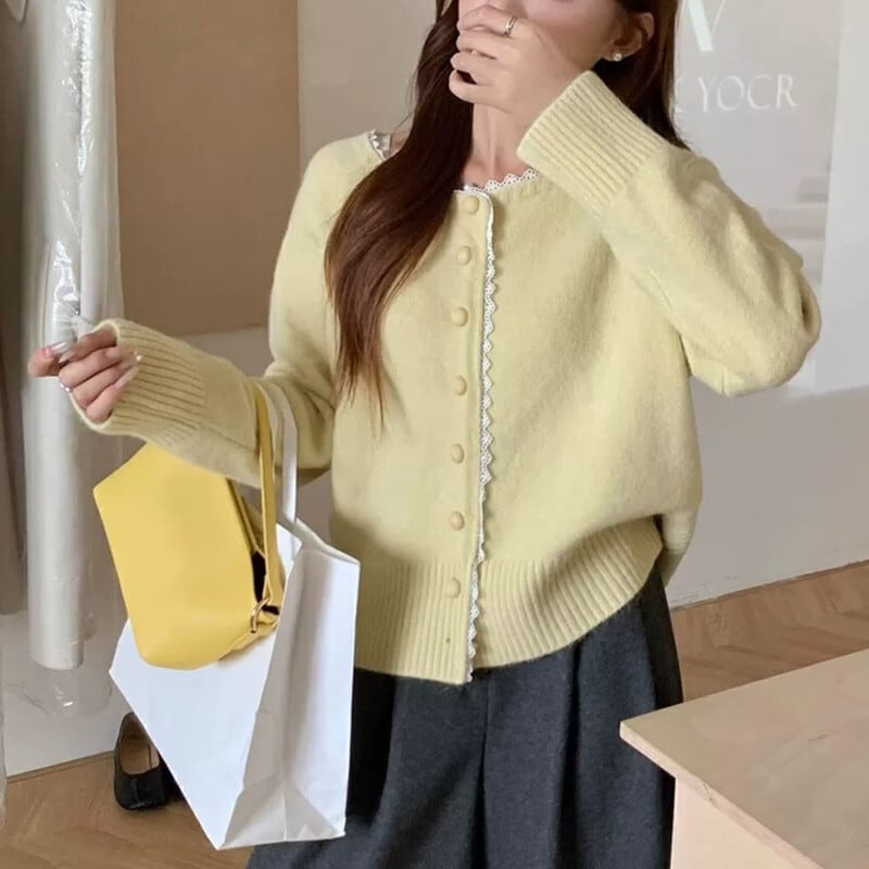 【outer】ニットカーデ　M29029