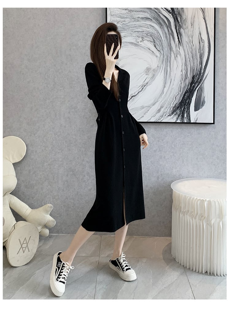 【dress】ニットワンピース　M25381