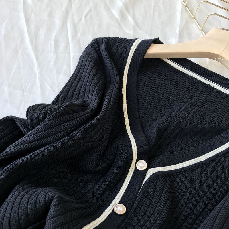 【set】気質満点オシャレニットトップス+スカートファッション２点セット G3090