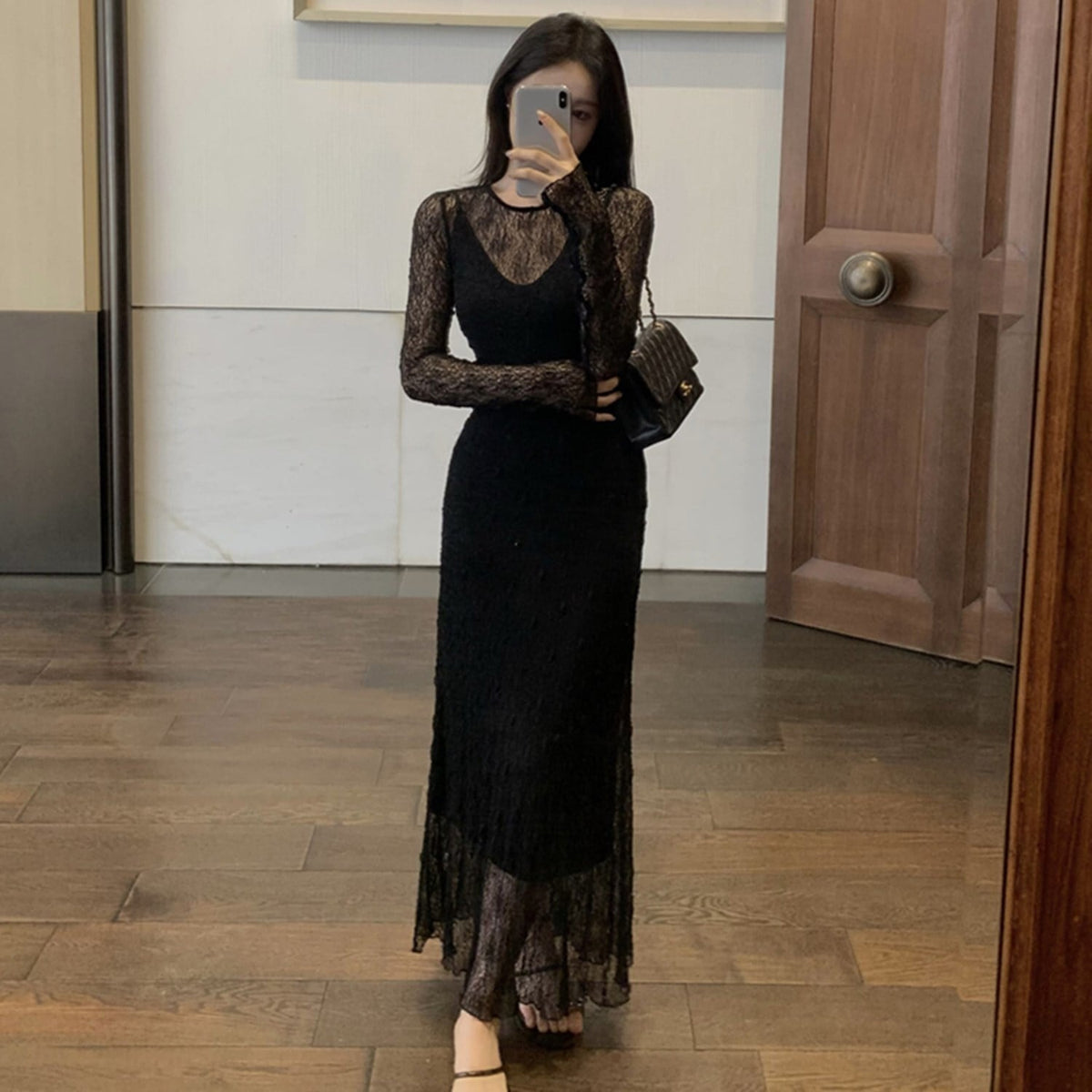 【dress】レースワンピース　N2673