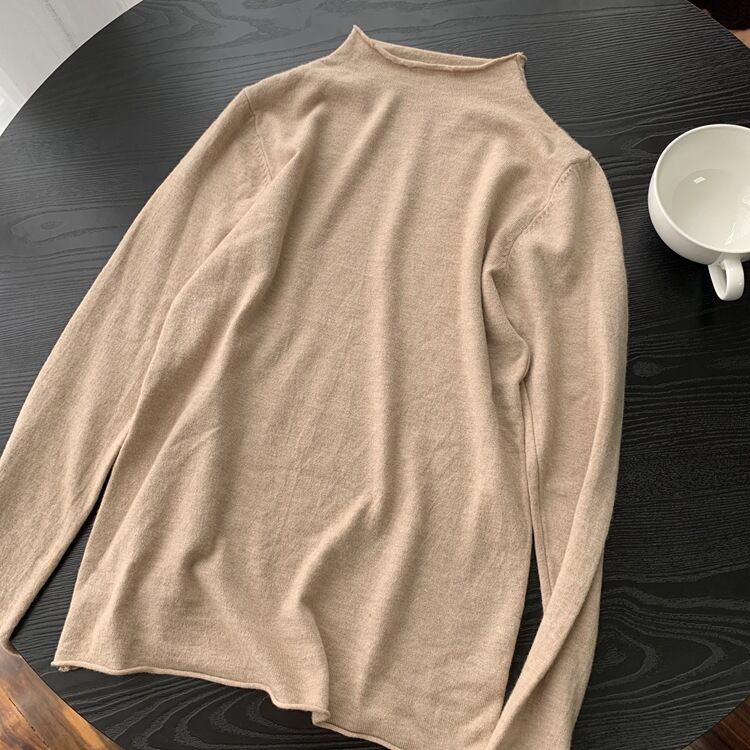 【tops】ニット長袖トップス　M29459