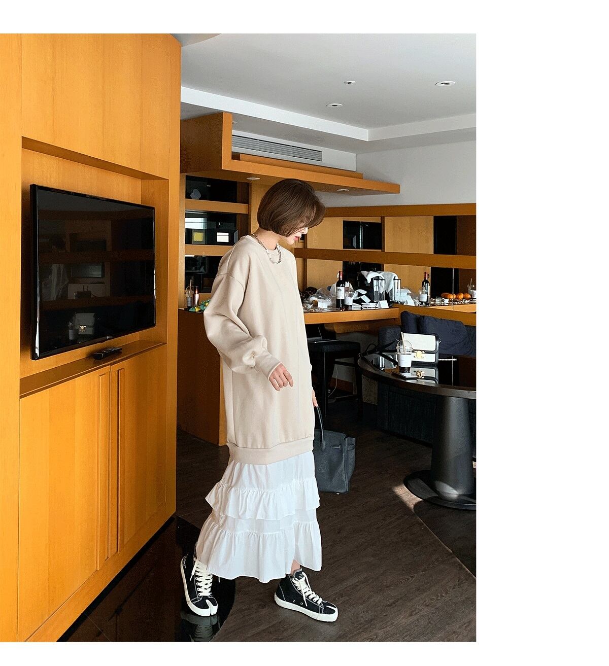【dress】ドッキングワンピース　M18691