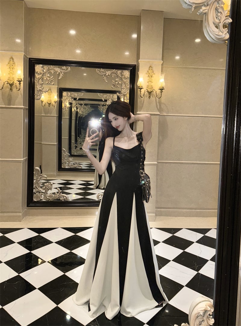 【dress】配色キャミワンピース　M29812