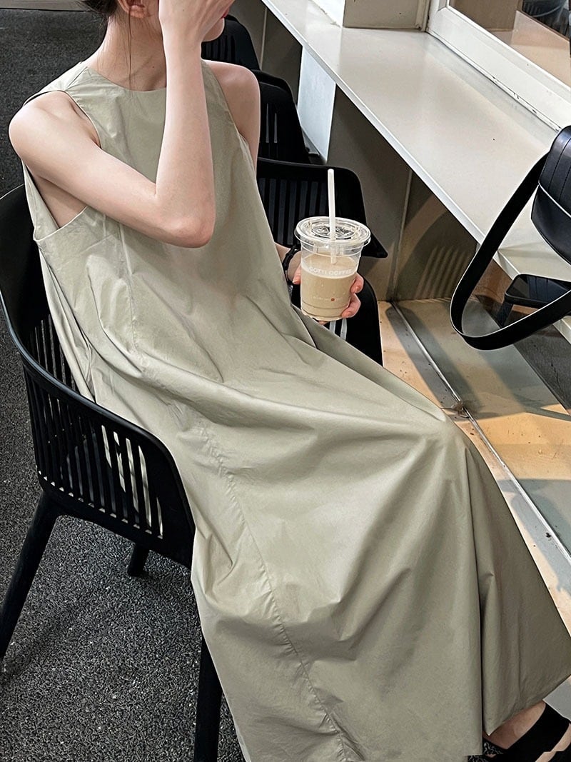 【dress】ノースリーブワンピース　M24313