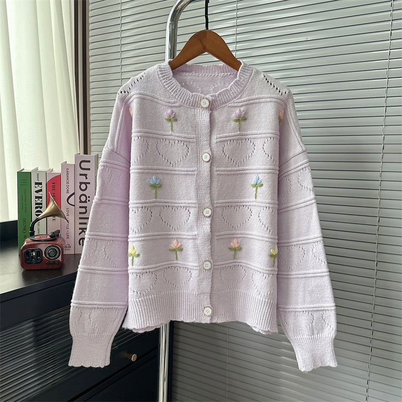 【outer】ニットカーデ　M25621